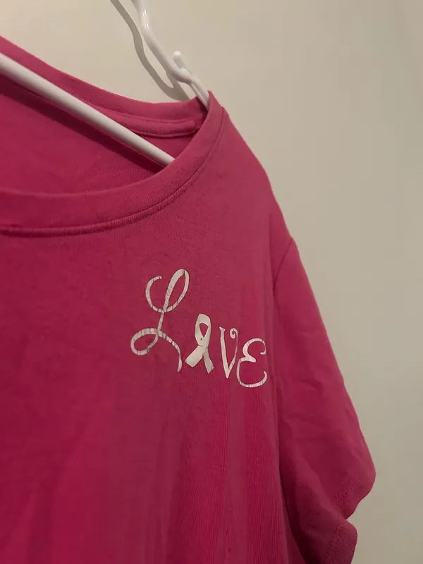 Pink Breast Cancer Awareness T-Shirt - Image 3