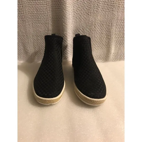 Aerosoles Women's Fun Fair‎ Fashion Sneakers slip on - Black Fabric size 8 - Image 9