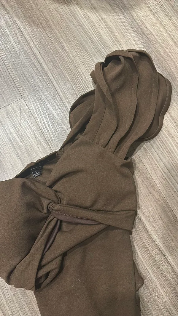 Brown Bodysuit Size L - Image 3