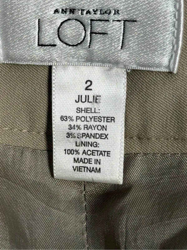 LOFT Women's Wide-Leg Dress Pants in Beige - Image 10
