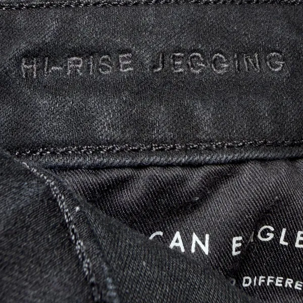 American Eagle Womens Size 12 Long The Dream Jean Black High Rise Jegging Skinny - Image 6
