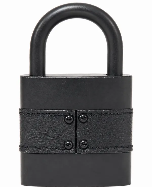 CHLOE Replacement Black Leather / Black Metal Large Lock & Black Large Key - Image 3