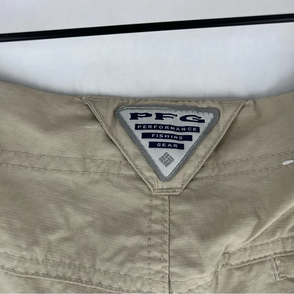 Columbia PFG Lightweight Nylon Roll‎ Tab Adjustable Straight Leg Pants Size 8 - Image 7