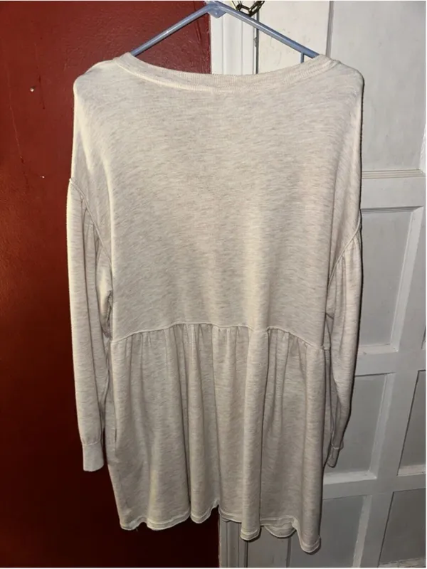 American Eagle V-Neck Babydoll Dress - Image 5