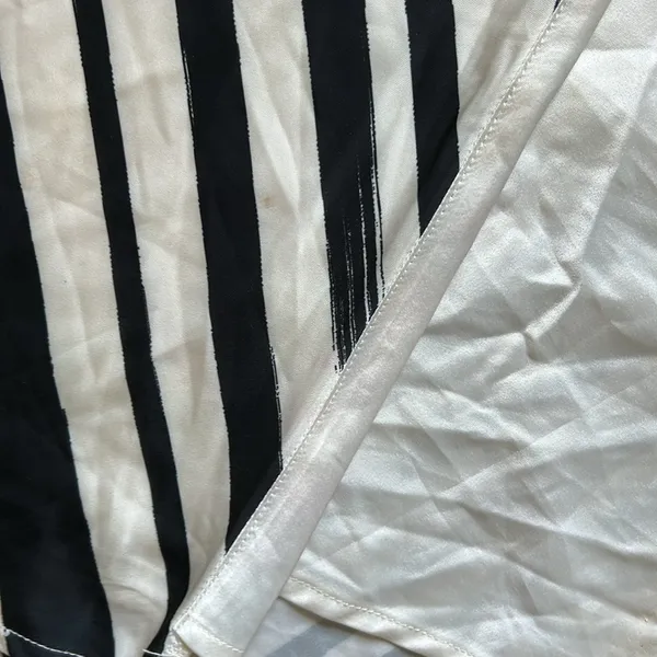 Meshki Asymmetrical Black and White Maxi Skirt - Image 9