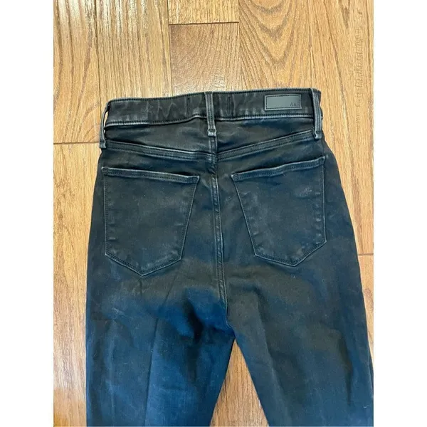 Abercrombie and Fitch the super skinny high rise black wash jeans 26 - Image 11