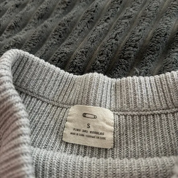 Urban Outfitters Grey Sweater Knit Skirt - Image 3