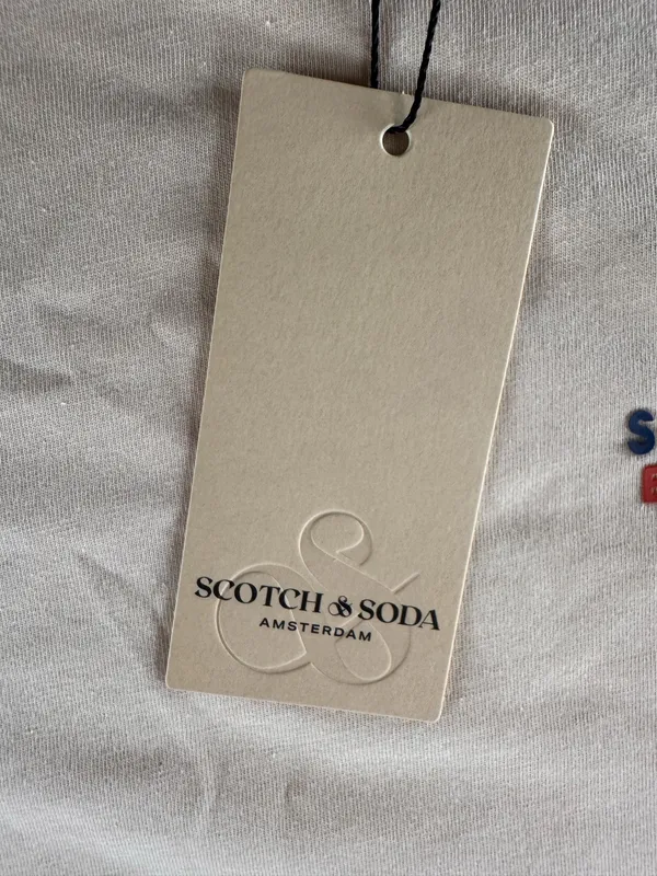 NWT Scotch & Soda Amsterdam Graphic Tee Vacay Everyday Bisque Size M - Image 3