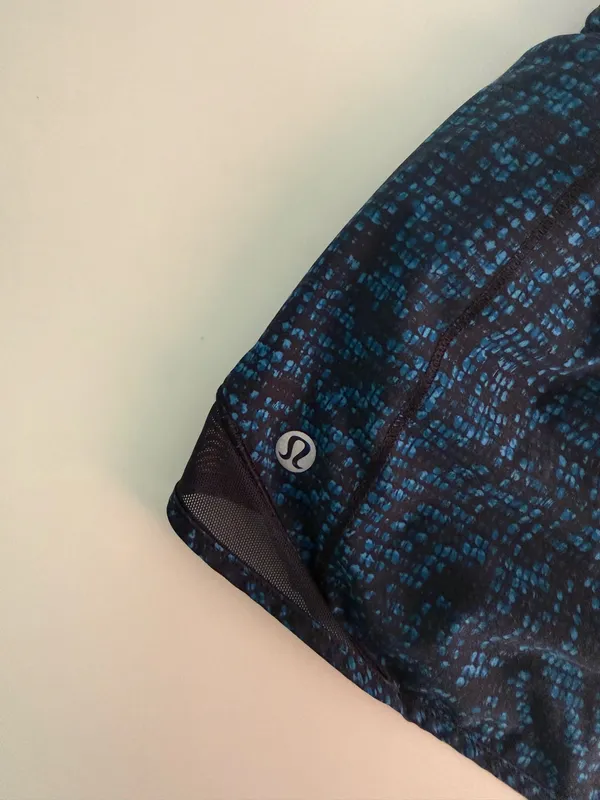 Blue Lululemon Hotty Hot Shorts 2.5" - Image 3