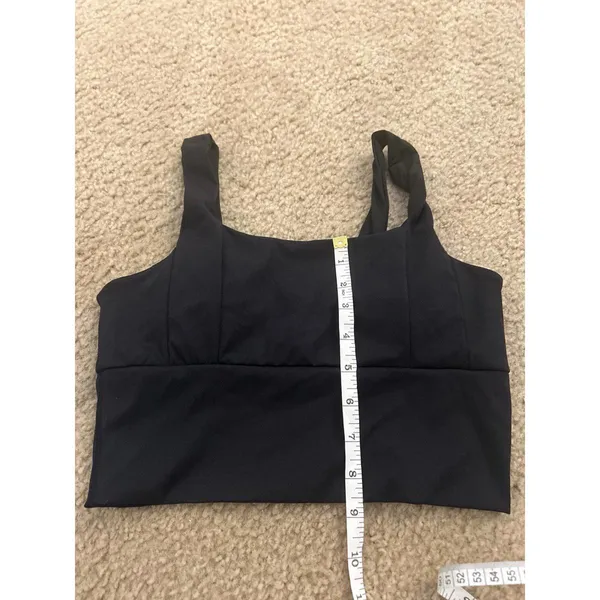 C49 lightly padded top bra black medium - Image 2
