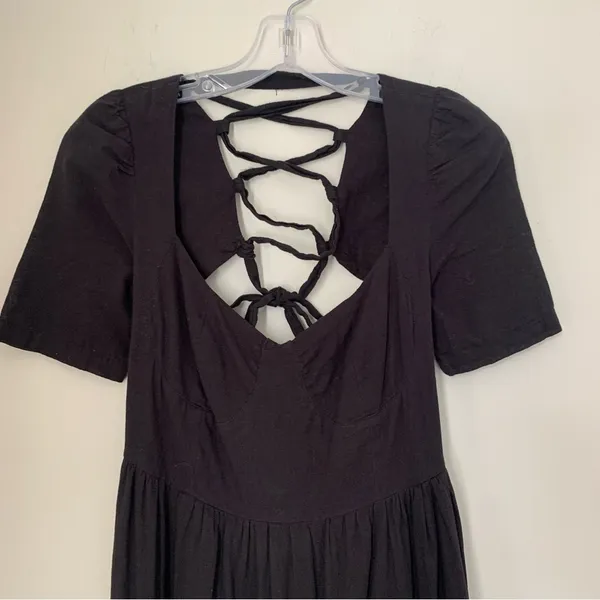 Free People Frances Tie Back Midi Dress - Image 11