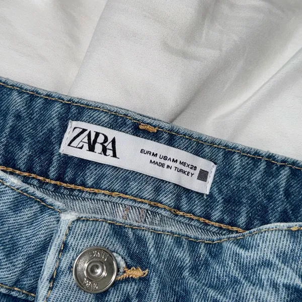 ZARA Denim Mini Skirt - Image 3