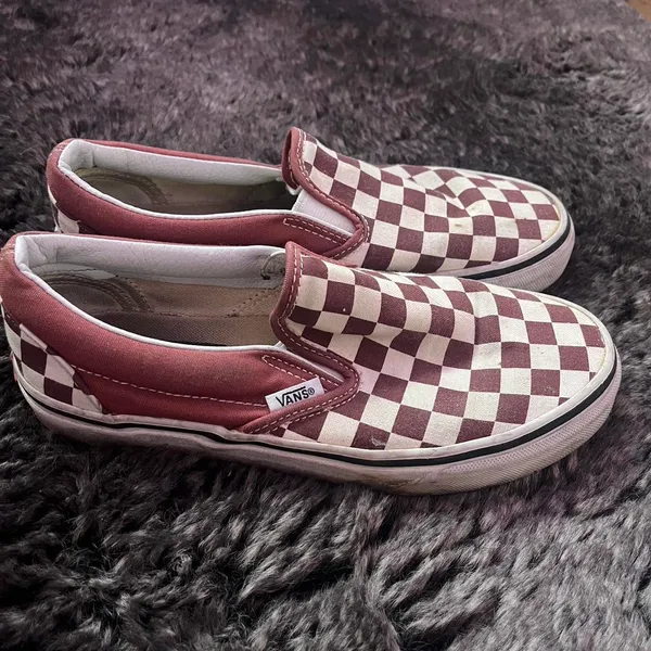 Vans Slip-On Checkered Sneakers - Image 2