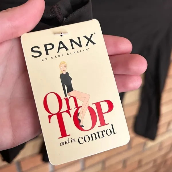 NWT Spanx On Top & In Control Classic Chic Turtleneck Top Bittersweet Brown - Image 6