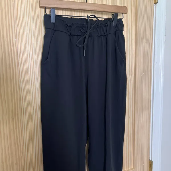 LULULEMON- Keep Moving Pant 7/8 High-Rise Black Size 4 - Image 3