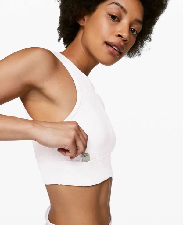 Lululemon Energetic Edge Cropped Tank Light Chrome 4 - Image 7