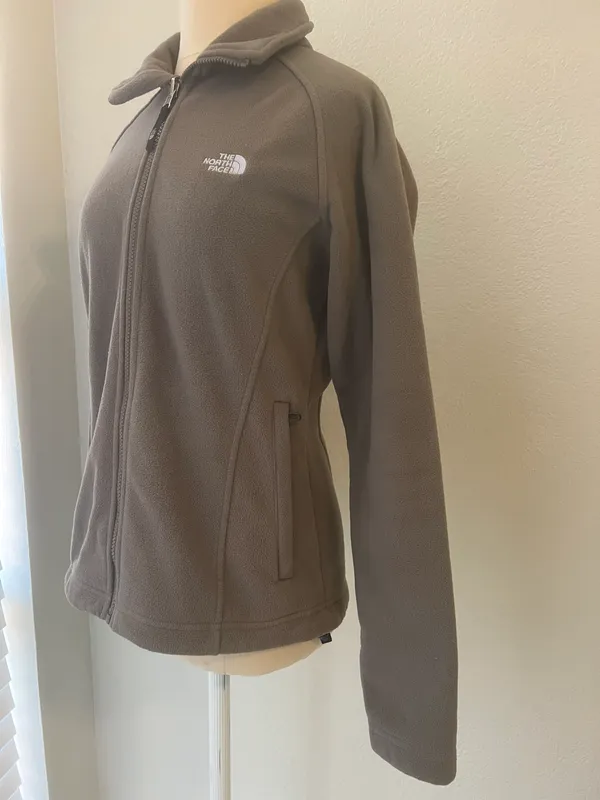 The North Face Size S Brown Active Full Zip Windstopper/HikingFleece Jacket - Image 5