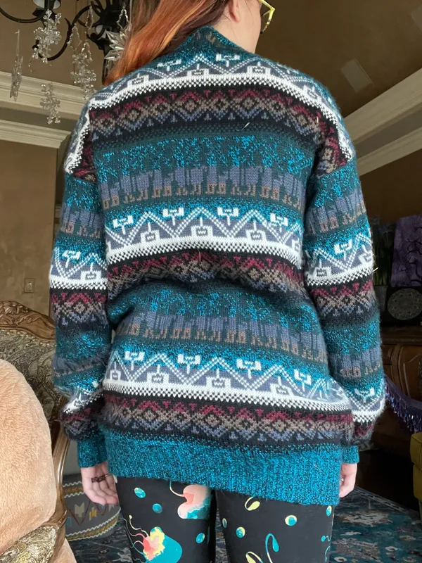 Bohemian Mexico Sweater Size M - Image 4