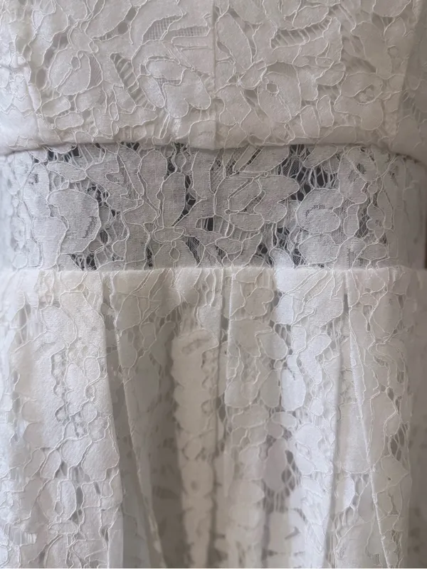 Lace Spaghetti Strap Midi Dress - Image 3
