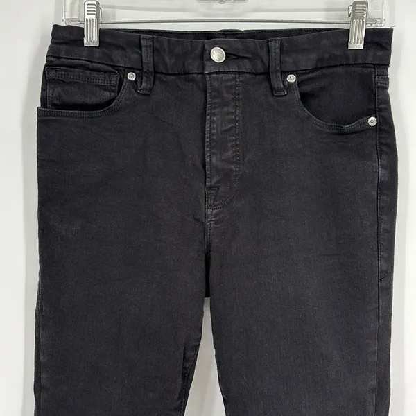 Good American Good Legs Skinny Jeans Women’s Size 8 in Black - Image 4