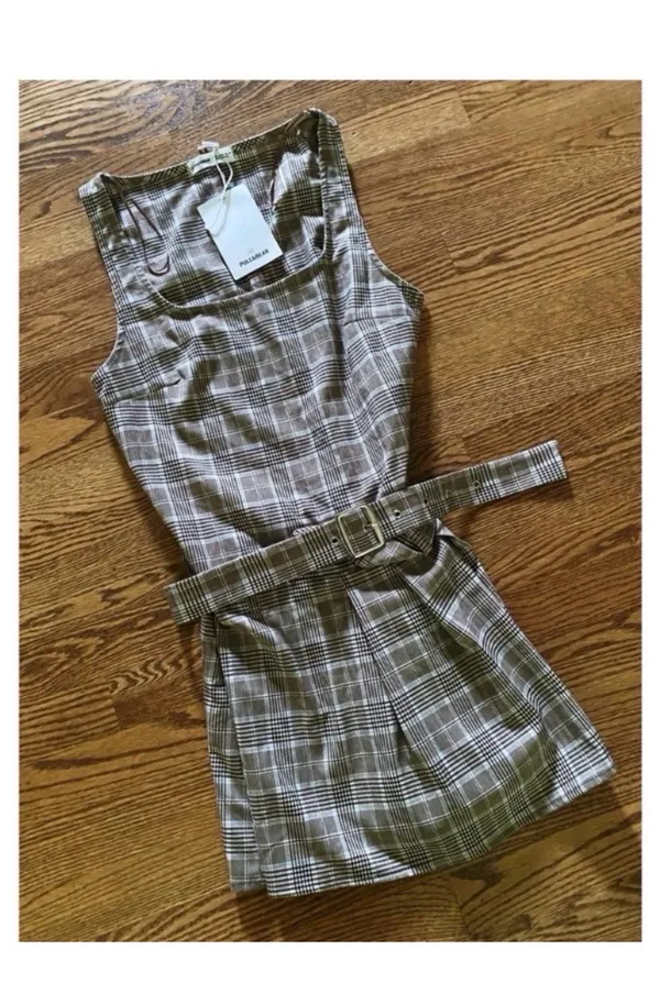 Pull & Bear Plaid Dress - Image 5