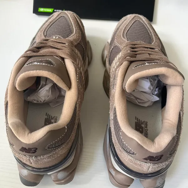 New Balance Brown 9060 sneakers - Image 7