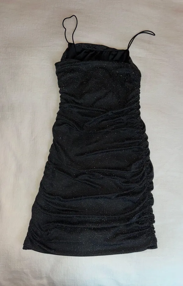Princess Polly Reeva Mini Dress Black - Image 4