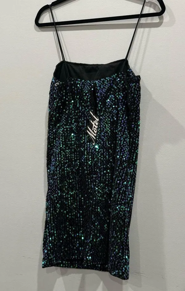 Motel Rocks Sequin Dress Size L NWT - Image 5