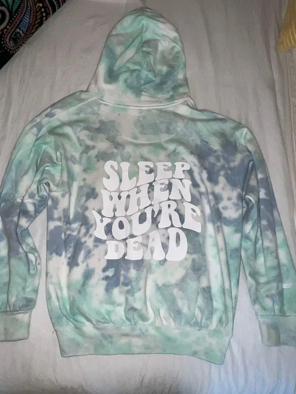 Barstool Sleep When You’re Dead Hoodie - Image 2