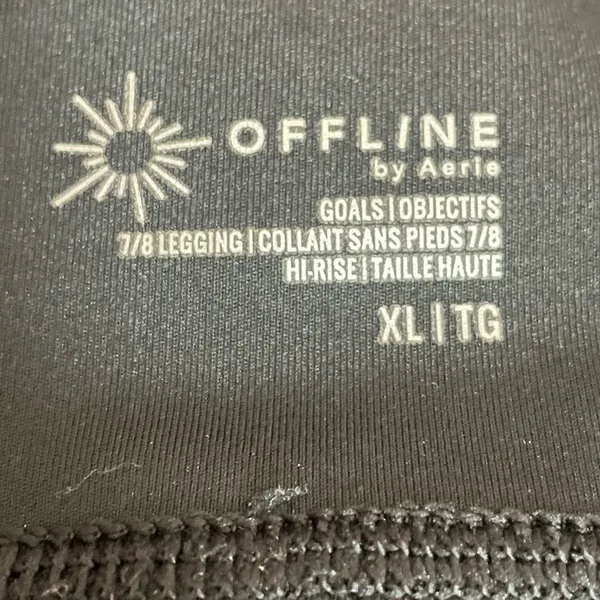 Aerie Offline Womens Leggings Goals 7/8 Leggings Athletic Athleisure Size XL - Image 9