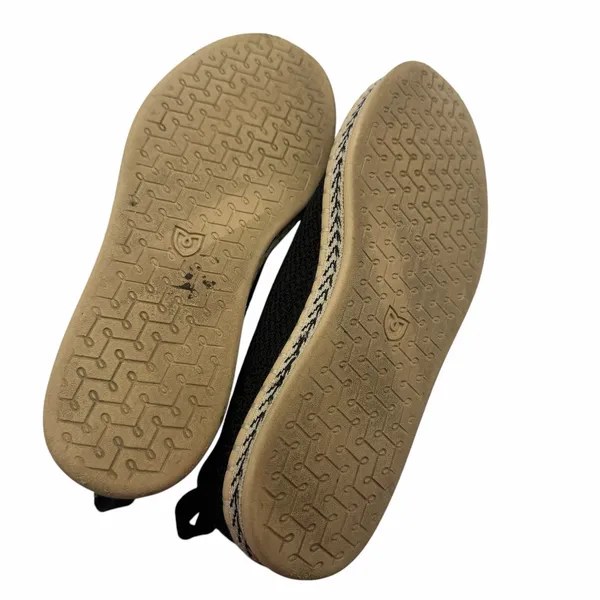 Rothy’s The Espadrille Flat in Black Boardwalk Knit Size 6.5 Jute‎ Sole Slip On - Image 10