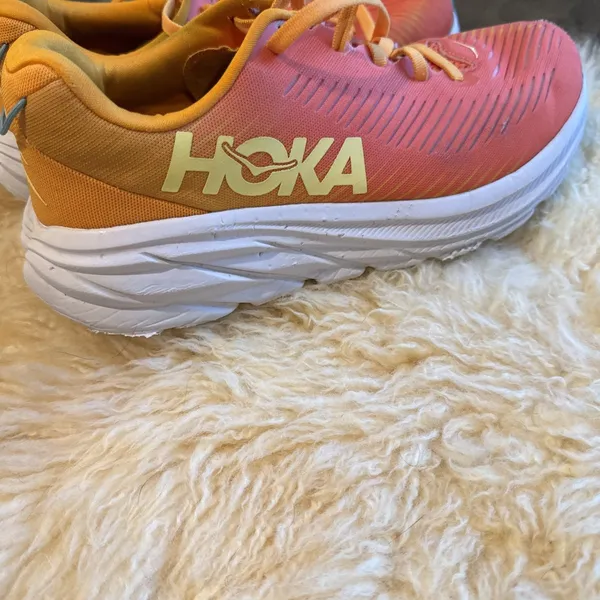 Hoka One One Rincon 3 Women's Running Shoes Size 8 B Orange, Athletic Sneakers - Image 6