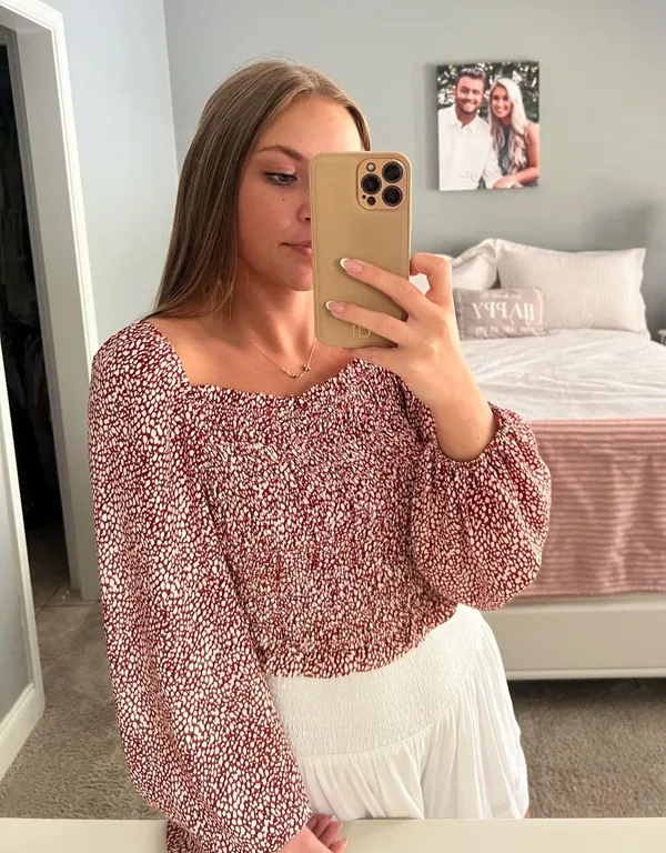 The Pants Store Long Sleeve Printed Top - Image 3
