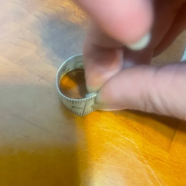 Faux Gold Colored Chevron Arrow Ring - Image 7