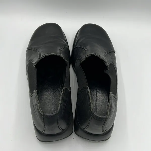 DANSKO Jocelyn Black Leather Slip On Shoes Clogs Size EU 41 US10.5/11‎ B24B - Image 8