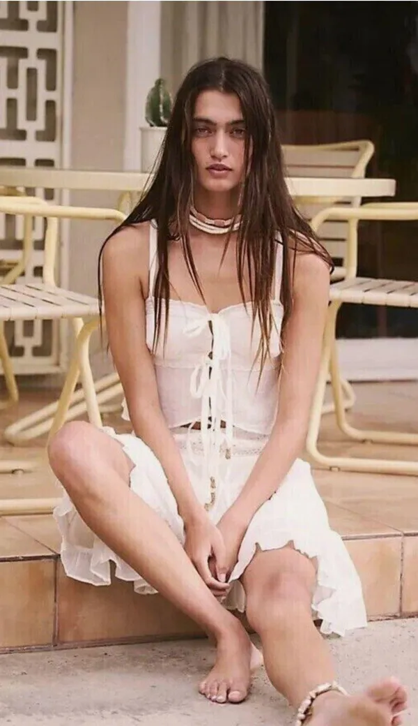 Free People White Skirt Set - Image 3