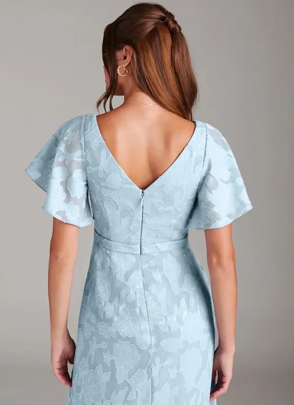 Azazie Bridesmaid Dress Sky Blue - Image 2