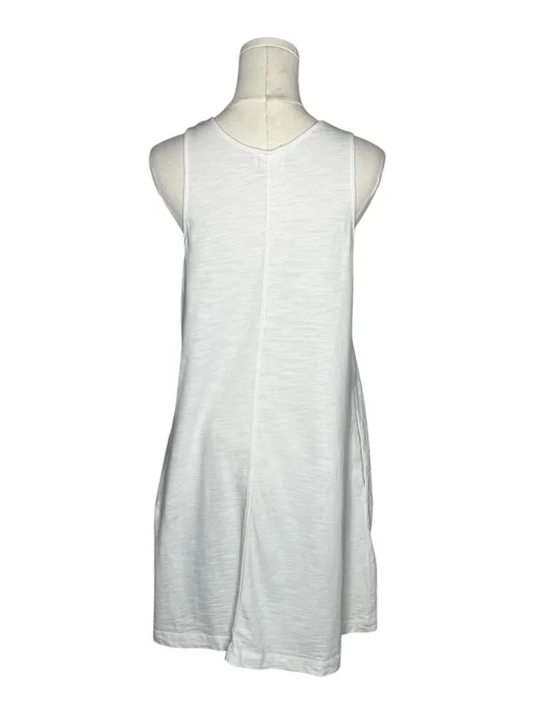 Nation LTD Phoebe Sleeveless A Line Mini Dress in Optic White - Image 3