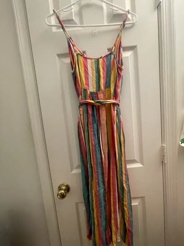 Hurley Striped Midi Sundress - Image 3