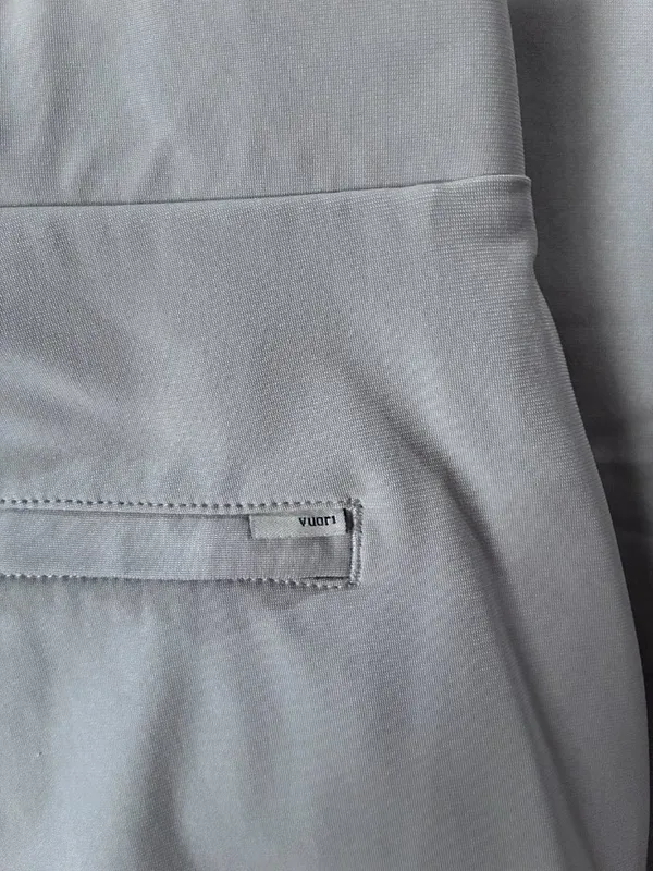 Vuori Meta Wideleg Pant - Size L - Vapor Gray - Image 8