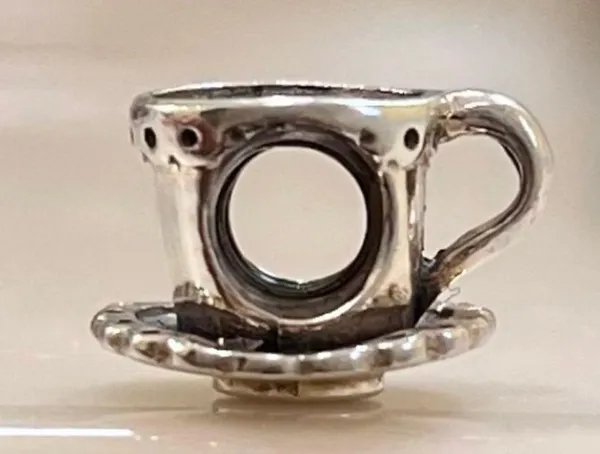 Pandora Teacup And Saucer Charm - Image 2