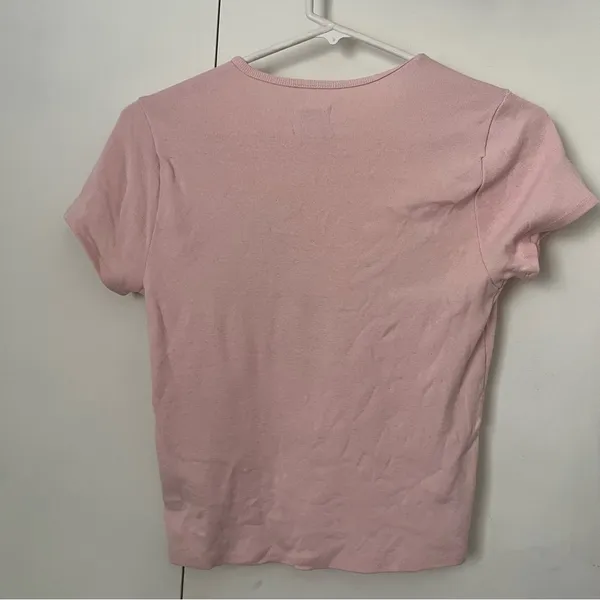 BDG urban outfitters Fish Capped Sleeve Baby Tee - Image 4