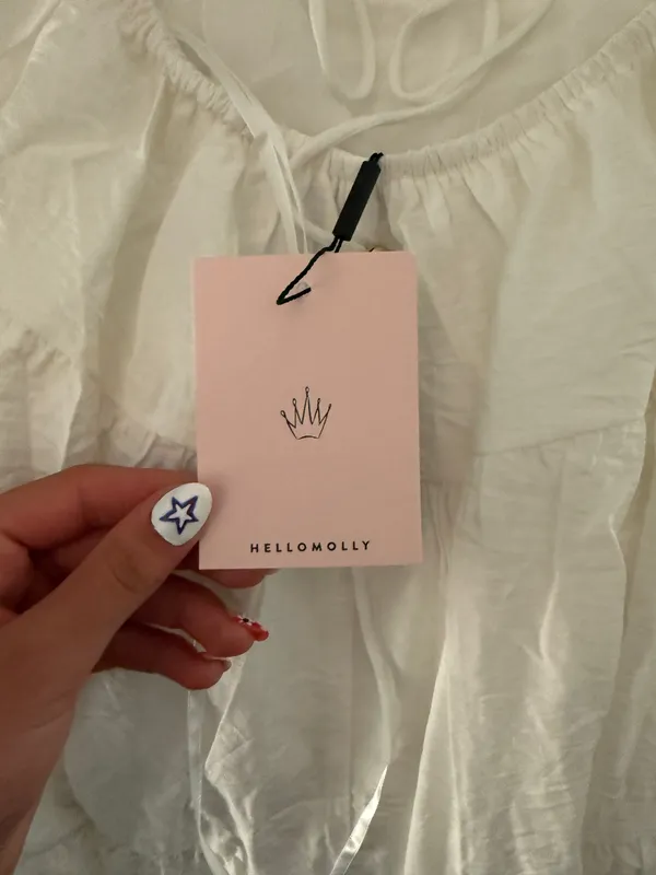 Hello Molly White Dress - Image 4