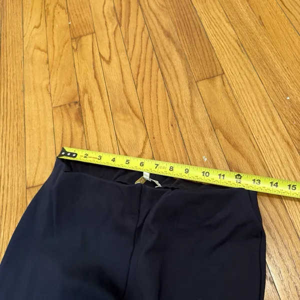 Ann Mashburn‎ Faye Flare Cropped Pant in Navy Ponte Knit Size Small - Image 10