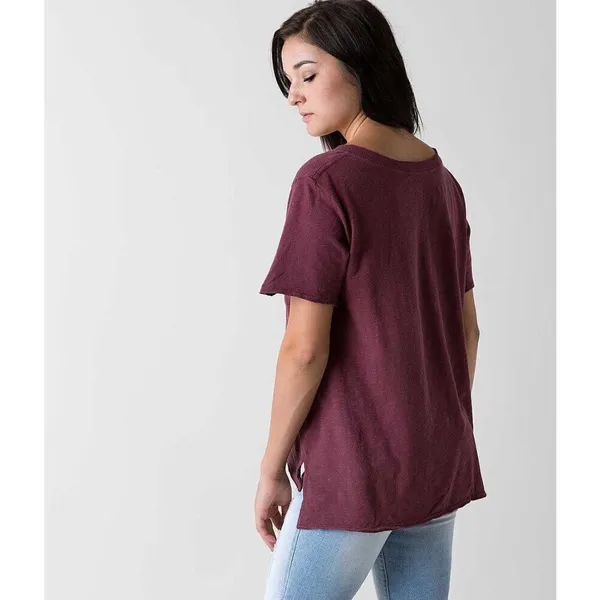 ✨We The Free Raw Edge Washed Out Grey Sz Medium T-Shirt FREE PEOPLE✨ - Image 4