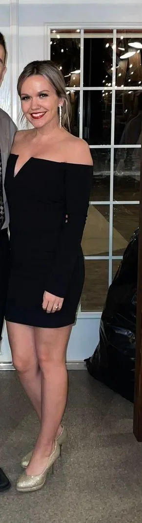 Black Off The Shoulder Mini Dress - Image 2