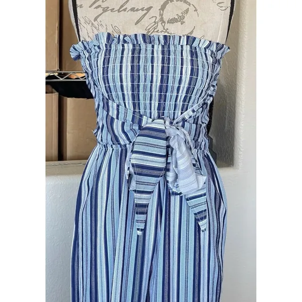 Sunday Up Womens Jumpsuit Medium Bohemian Beach Coastal Cowgirl Y2k 90's Preppy - Image 7
