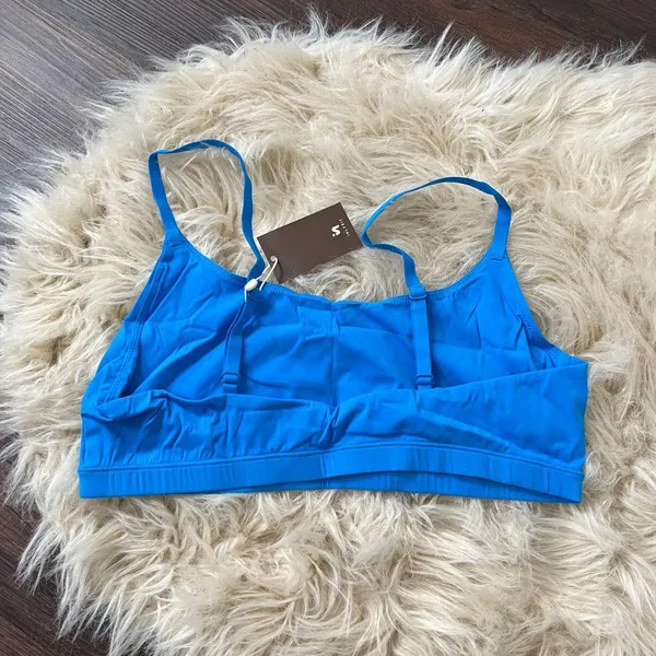 NWT Inlyric Inbarely® Scoop Neck Bra Madagascar Blue Size L - Image 5