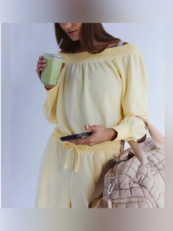 NWT Free People FP Movement One To Beat Onesie - Sunlit yellow - Large - Image 5