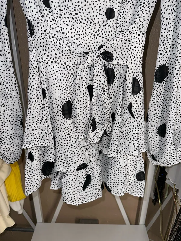 Saints + Secrets Dress Mini Ruffle - Image 5